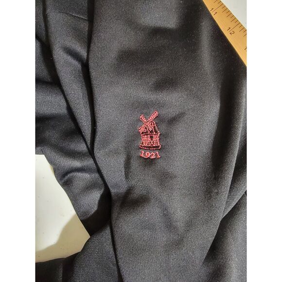 Adidas Golf Women's Pink Windowpane Full Zip Sweatshirt - Medium - Picture 3 of 7